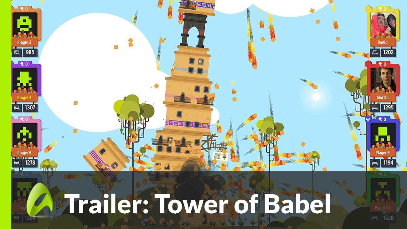 Build the highest tower - carefully!